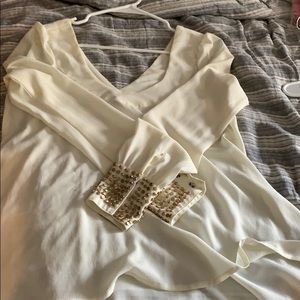 White blouse size small